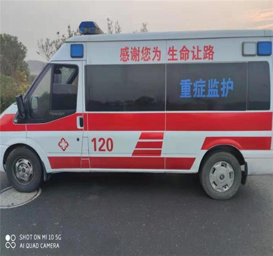陇南救护车出租服务案例3